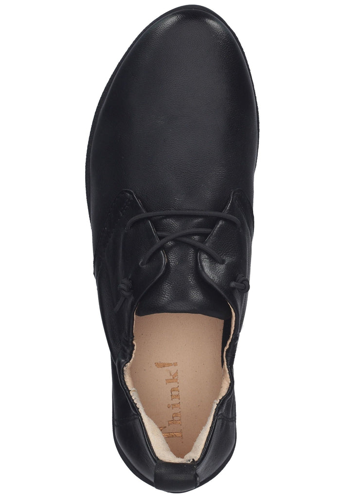 Halbschuhe Think! Halbschuhe Glattleder Schwarz