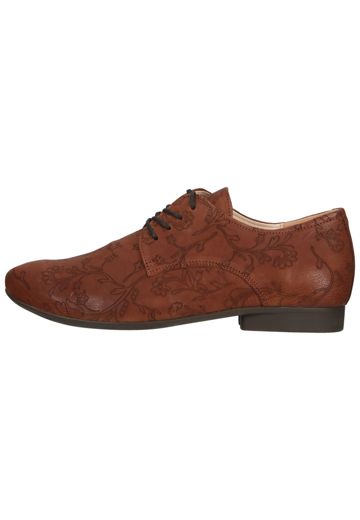 Halbschuhe Think! Halbschuhe Leder Cognac