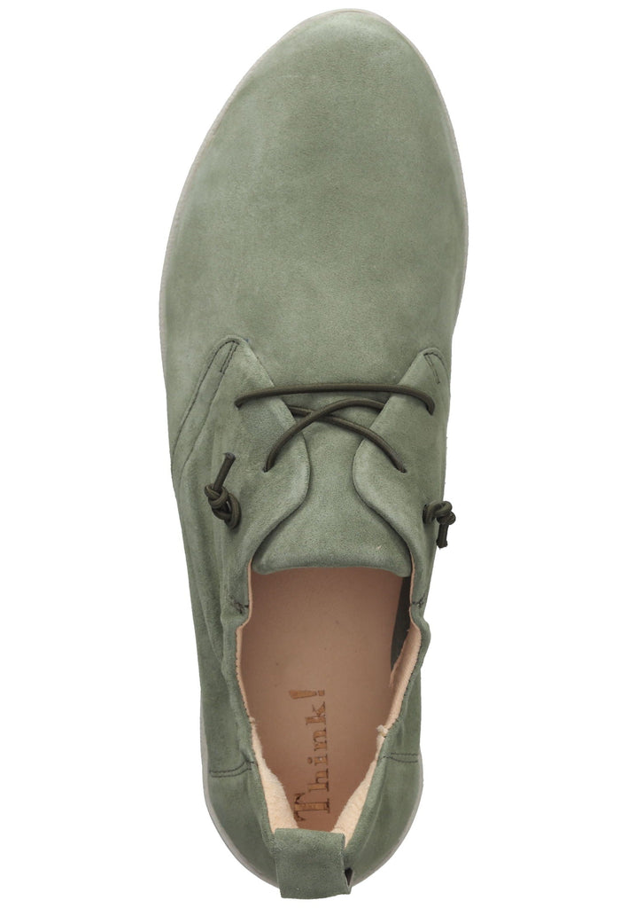 Halbschuhe Think! Halbschuhe Veloursleder Grün