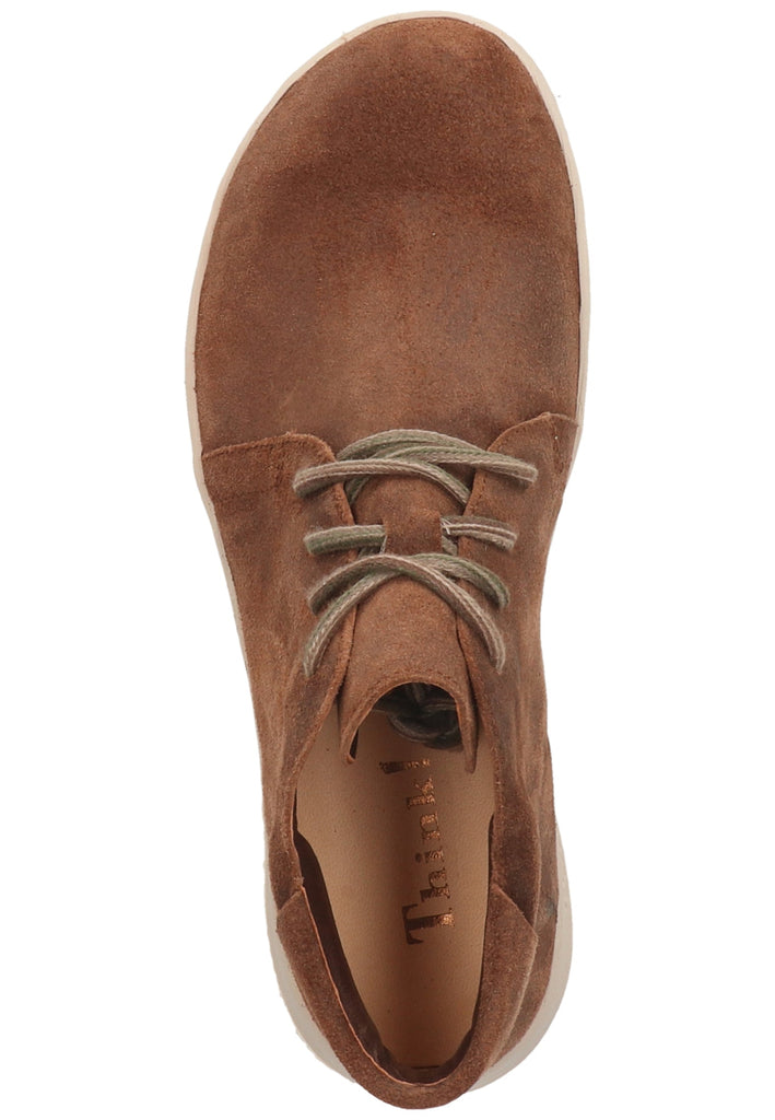 Think! Halbschuhe Veloursleder Braun