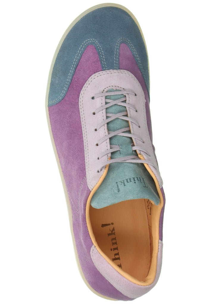 Think! Halbschuhe Veloursleder Denim