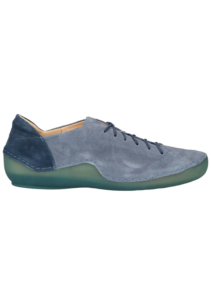 Think! Halbschuhe Veloursleder Denim