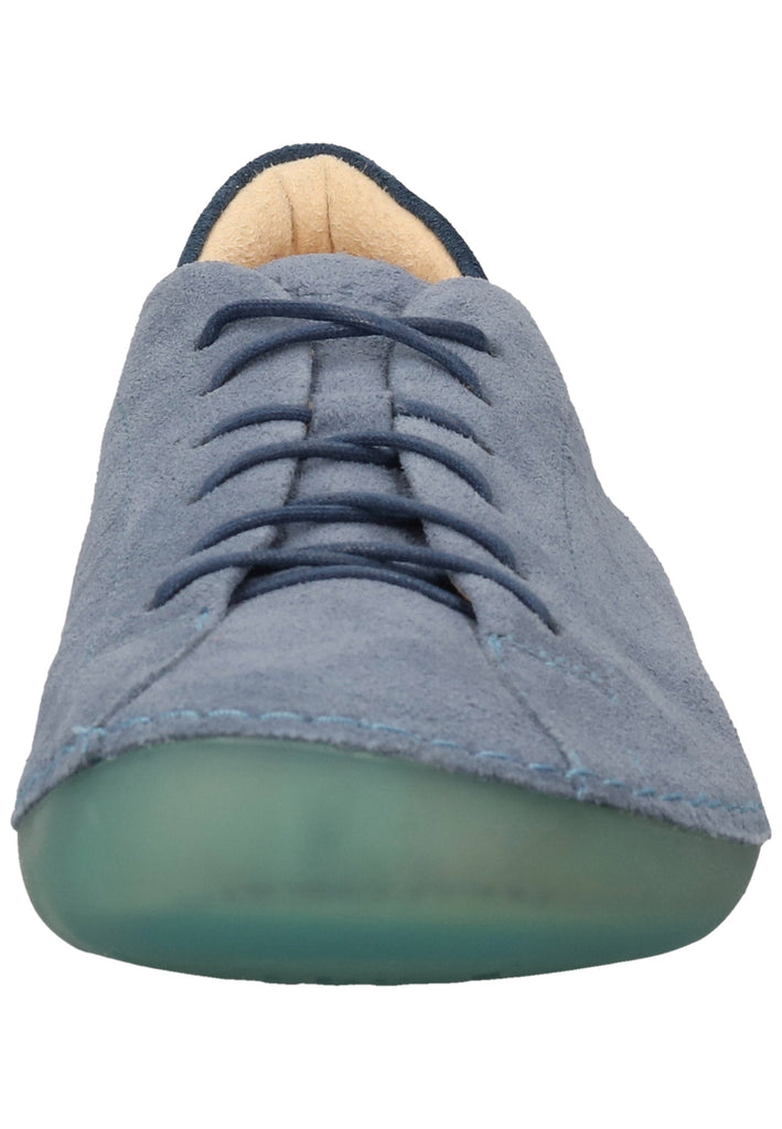 Think! Halbschuhe Veloursleder Denim