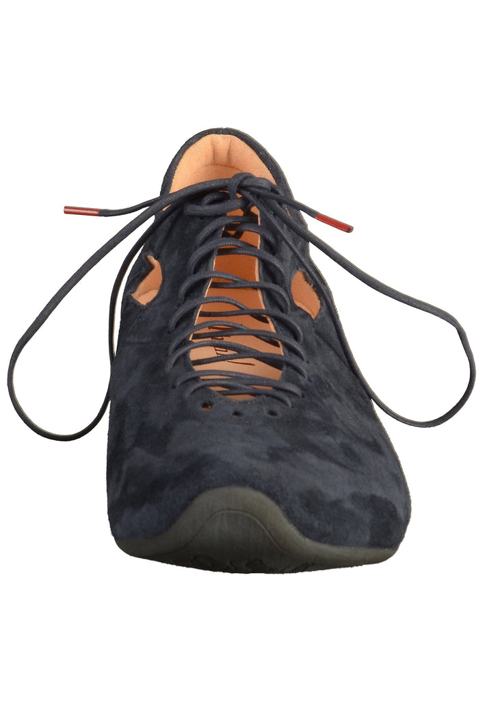 Think! Halbschuhe Veloursleder Dunkelblau