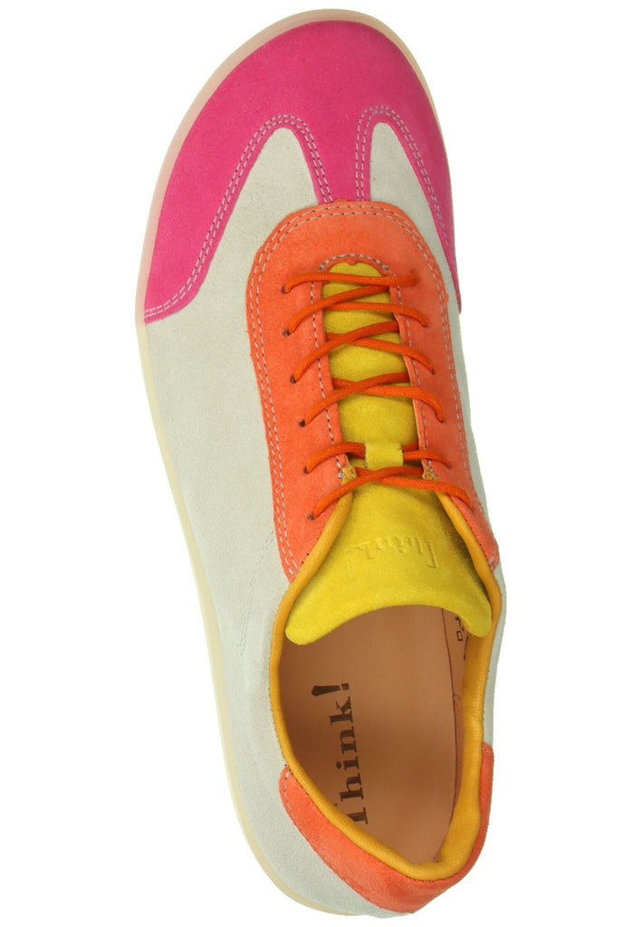 Think! Halbschuhe Veloursleder Fuchsia