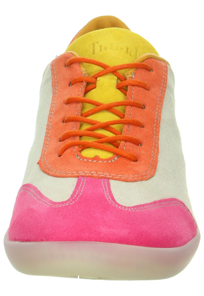 Think! Halbschuhe Veloursleder Fuchsia