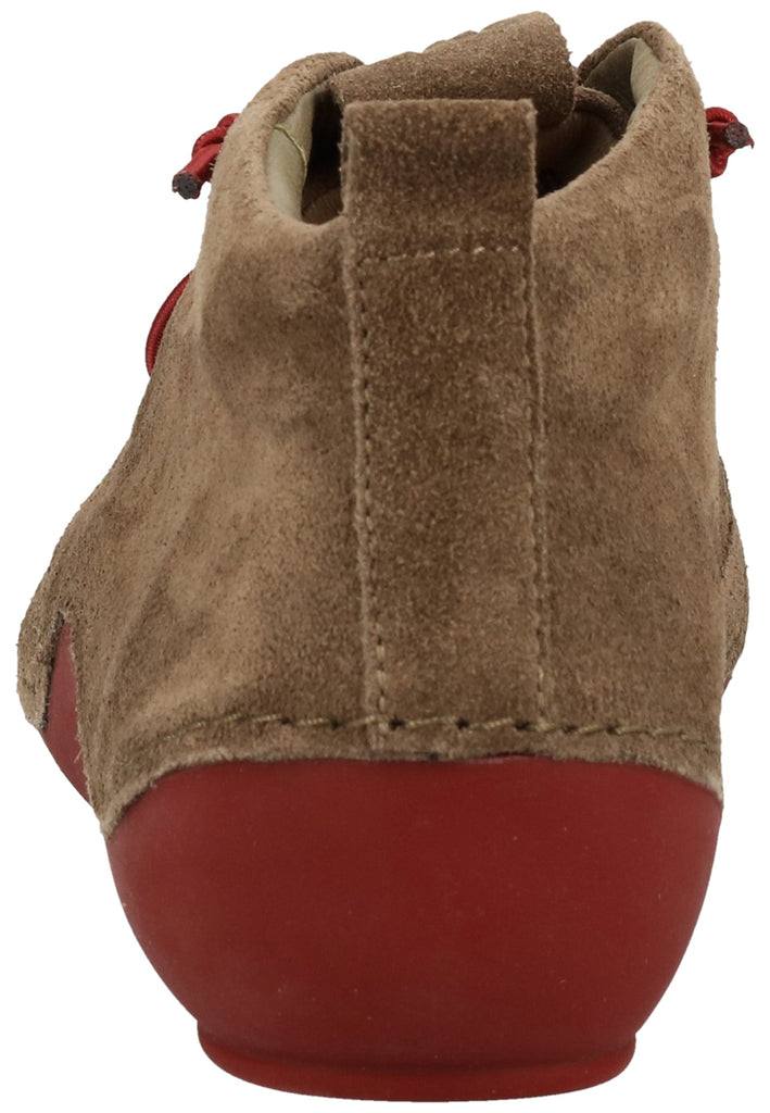 Think! Halbschuhe Veloursleder Grau