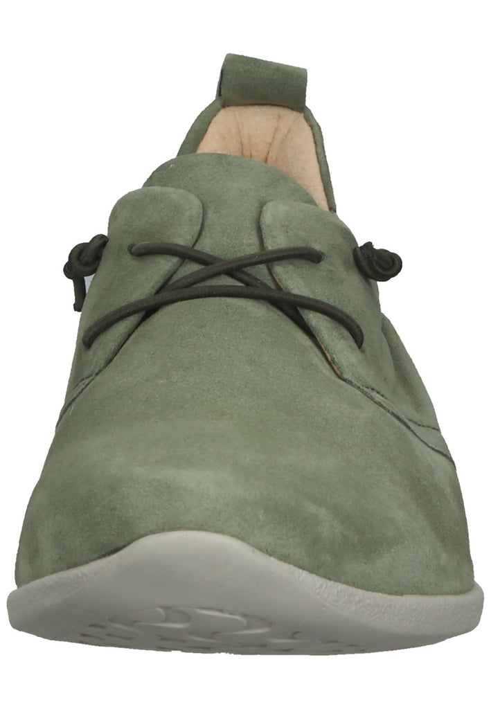 Think! Halbschuhe Veloursleder Grün