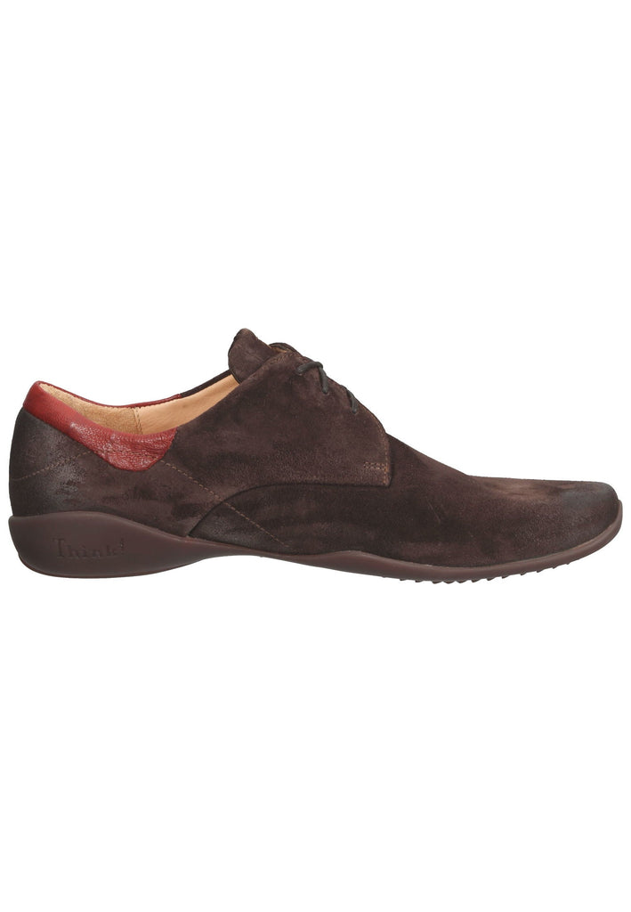 Think! Halbschuhe Veloursleder Mocca