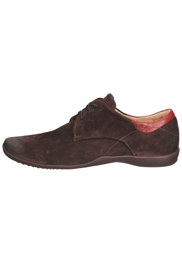 Think! Halbschuhe Veloursleder Mocca
