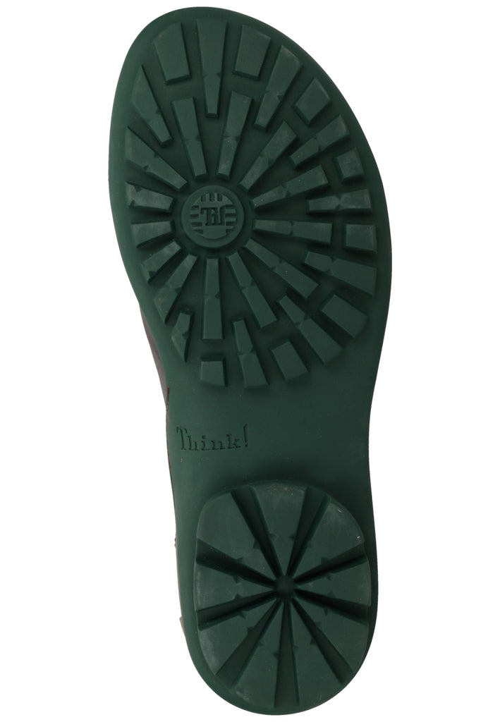 Think! Halbschuhe Veloursleder Navy/Grau