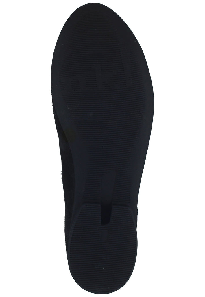 Think! Halbschuhe Veloursleder Schwarz