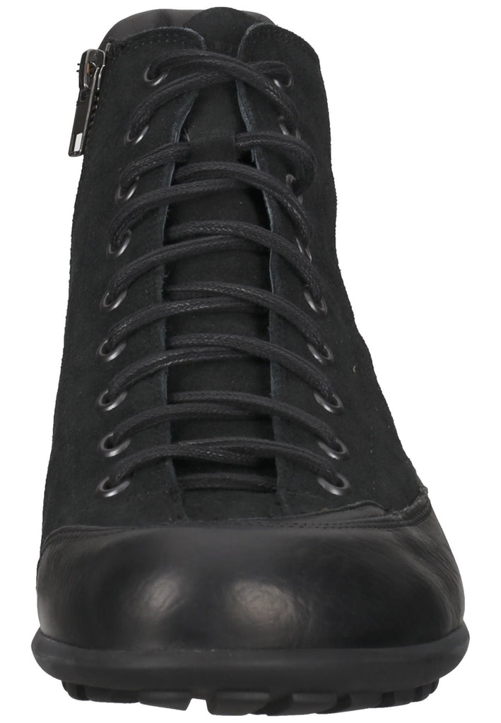 Think! Halbschuhe Veloursleder Schwarz