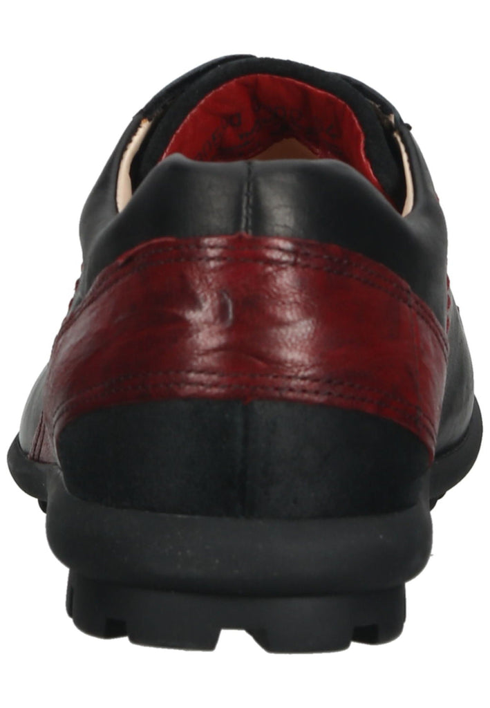 Think! Halbschuhe Veloursleder Schwarz Kombi