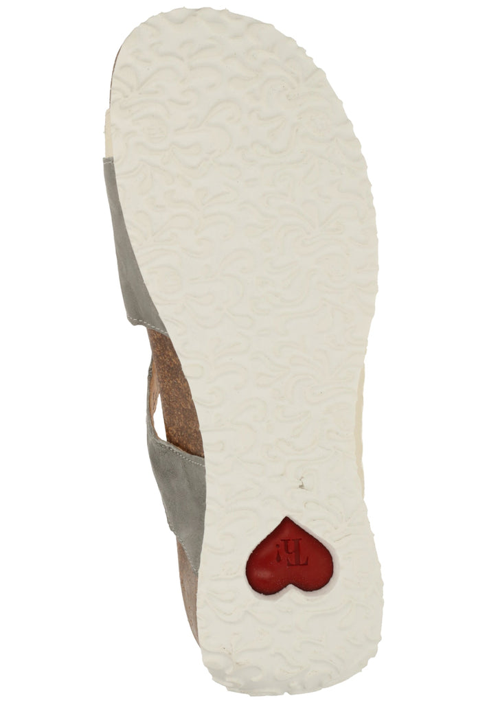 Think! Pantoletten Glattleder Ivory