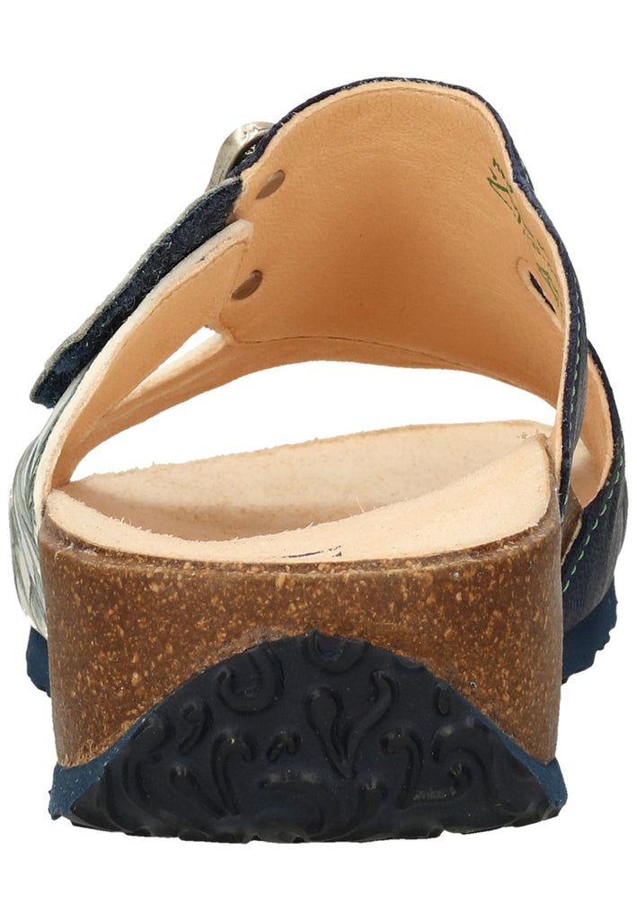 Think! Pantoletten Glattleder Jeans