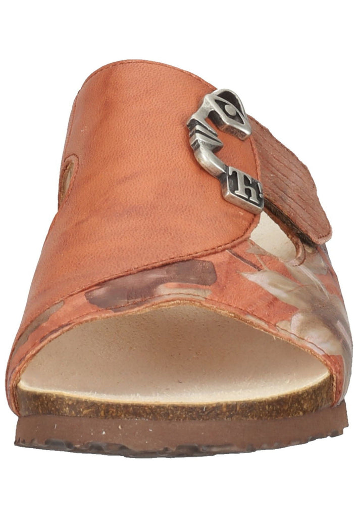 Think! Pantoletten Glattleder Mango