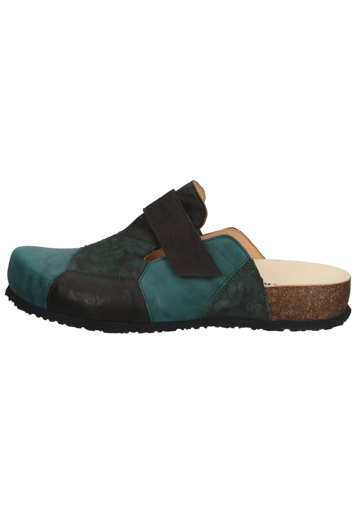 Think! Pantoletten Leder Atlantic