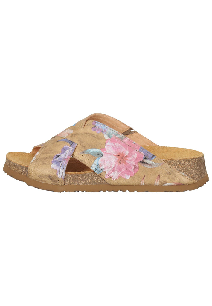 Pantoletten Think! Pantoletten Glattleder Beige