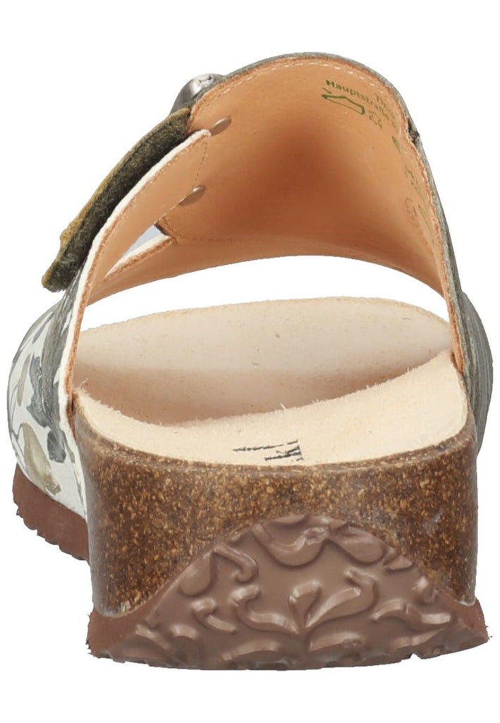 Pantoletten Think! Pantoletten Glattleder Grün