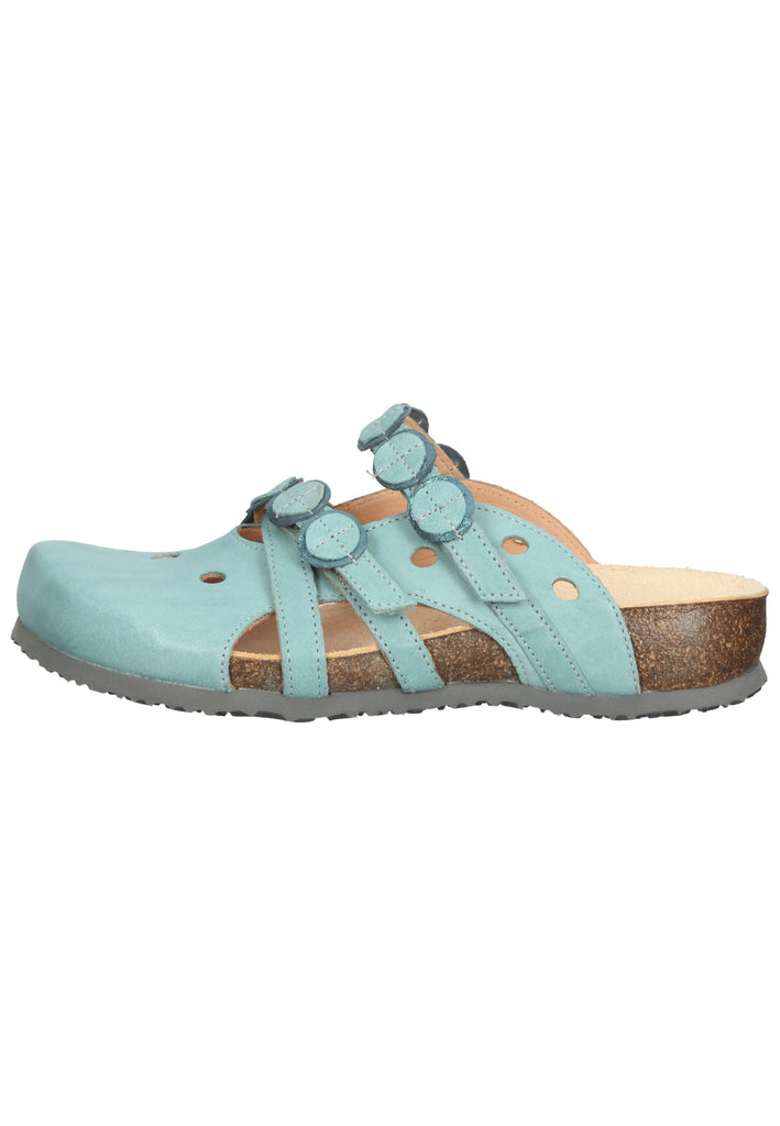 Pantoletten Think! Pantoletten Leder Blau