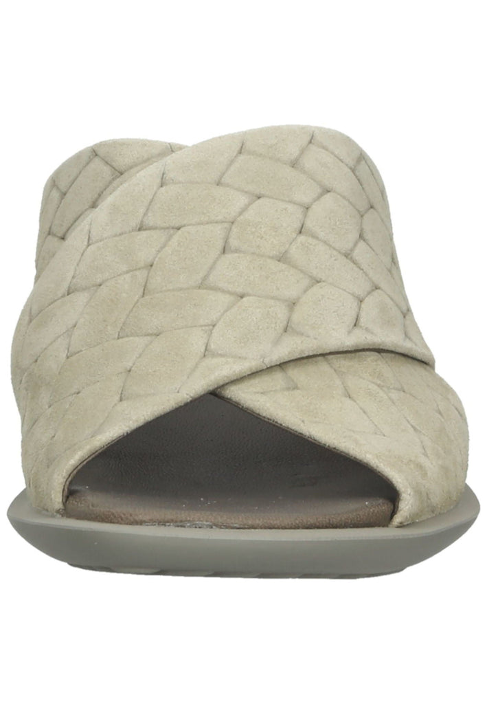 Pantoletten Think! Pantoletten Veloursleder Sage