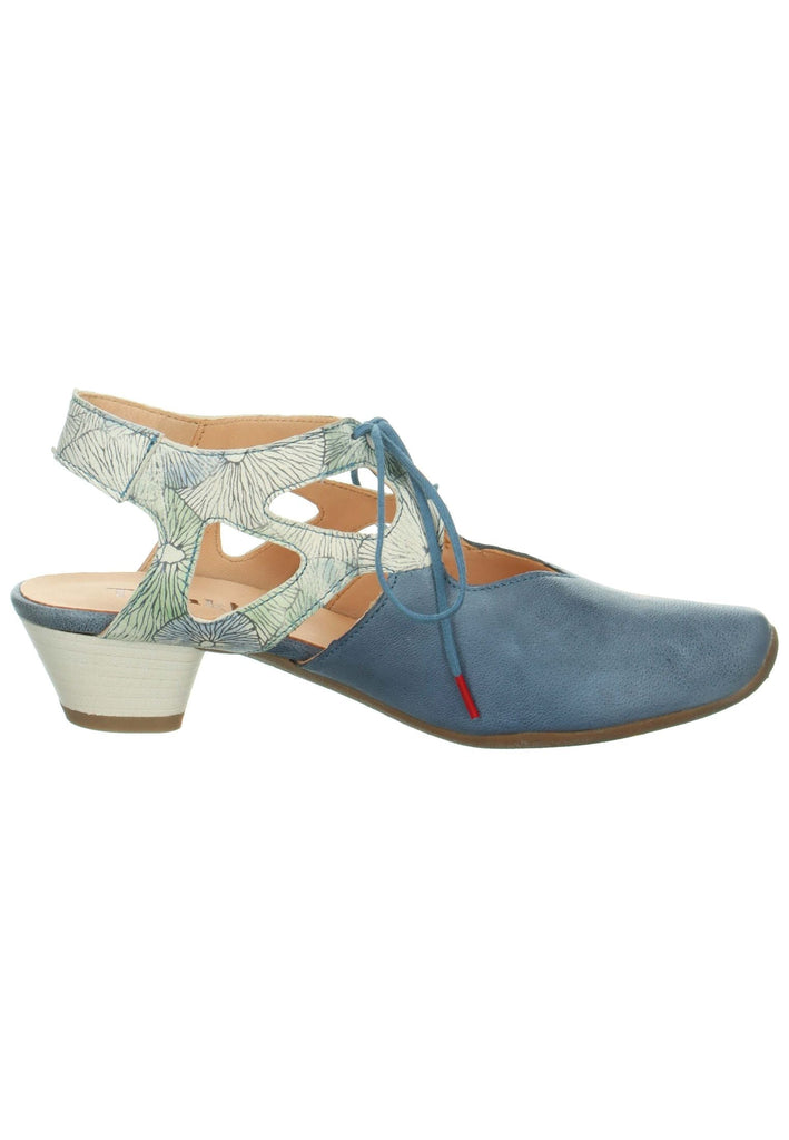 Think! Pumps Leder Denim