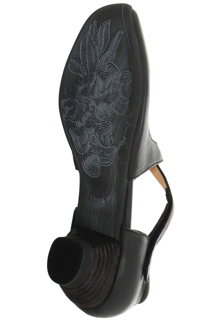 Think! Pumps Leder Schwarz