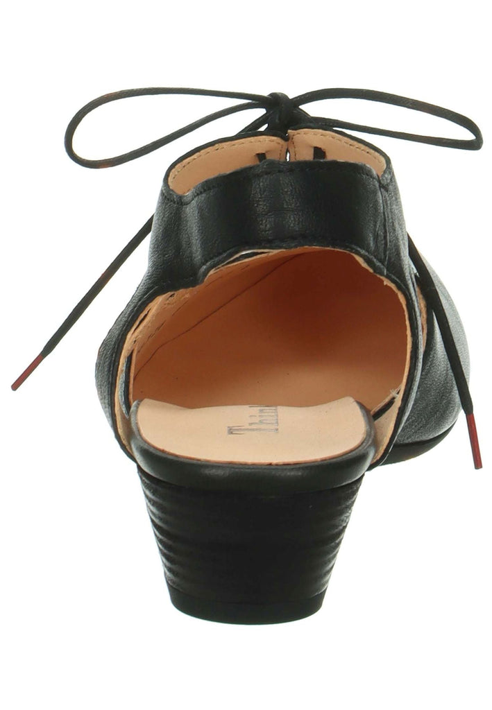 Think! Pumps Leder Schwarz