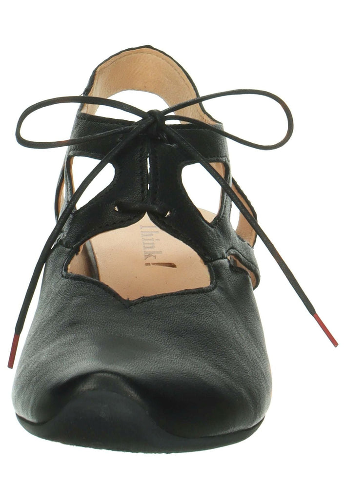 Think! Pumps Leder Schwarz