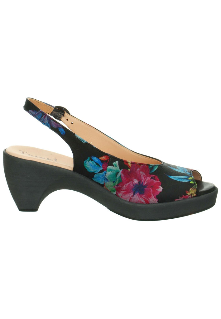 Think! Pumps Leder Schwarz