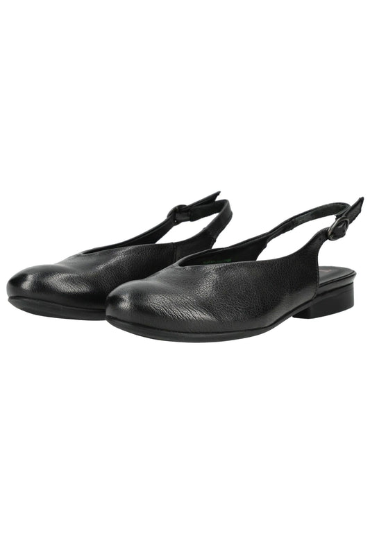 Think! Pumps Leder Schwarz