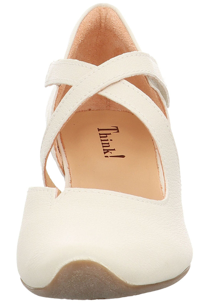 Think! Pumps Nappaleder Hellbeige