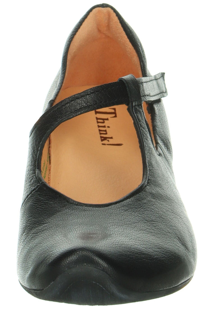 Think! Pumps Nappaleder Schwarz