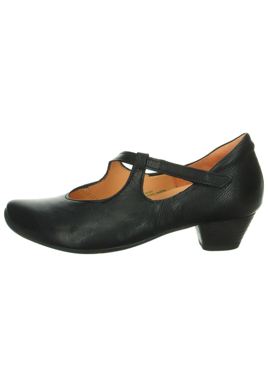 Think! Pumps Nappaleder Schwarz