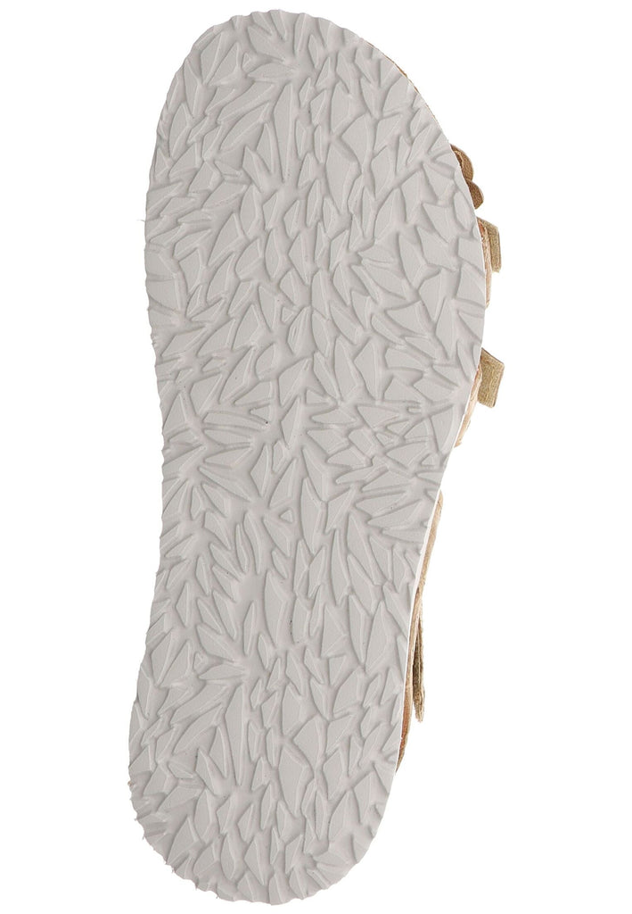 Think! Sandalen Leder Leinen