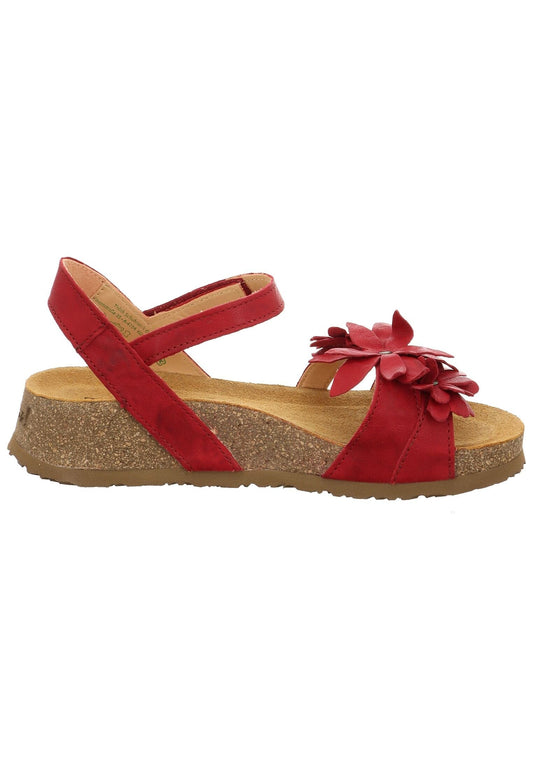 Think! Sandalen Leder Rot