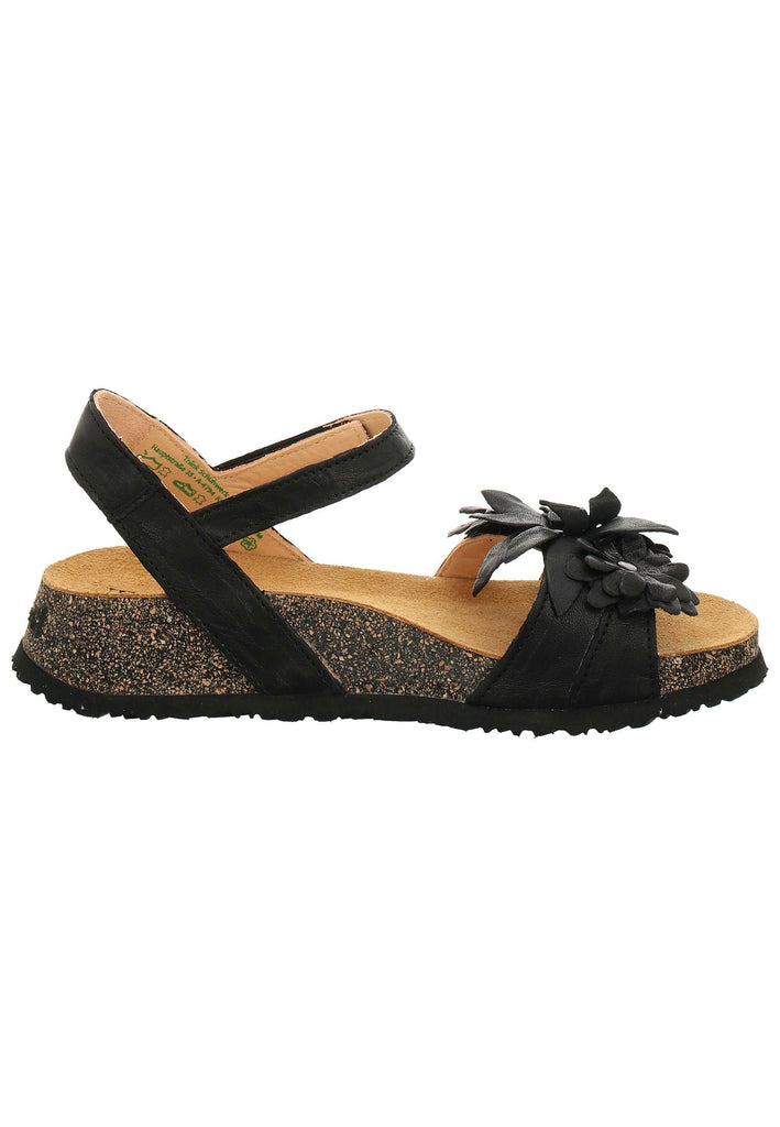 Think! Sandalen Leder Schwarz