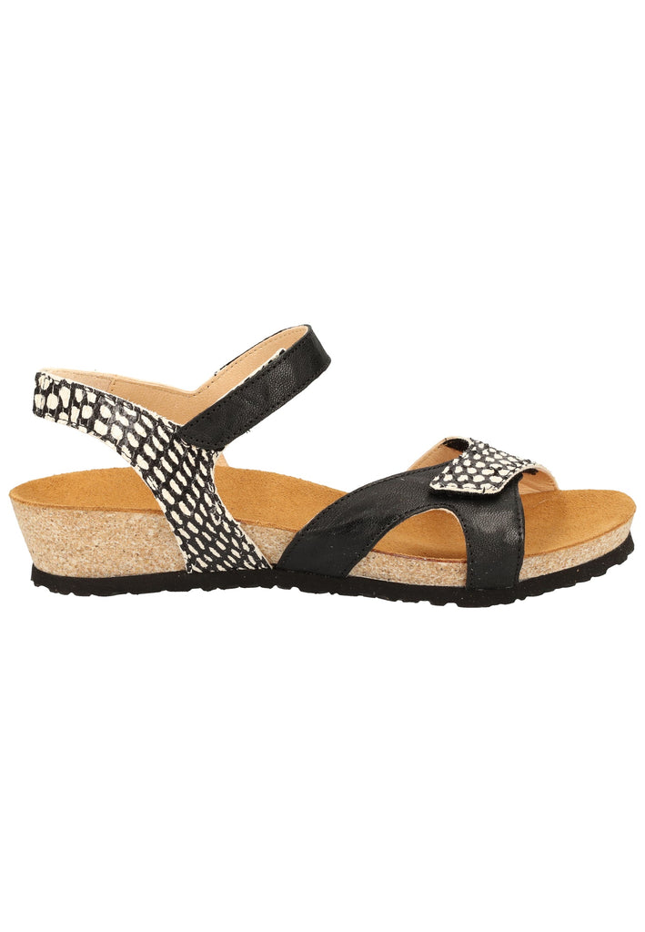 Think! Sandalen Leder Schwarz