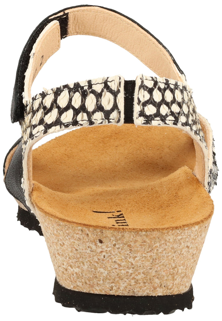 Think! Sandalen Leder Schwarz