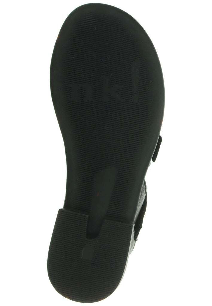 Think! Sandalen Nappaleder Schwarz