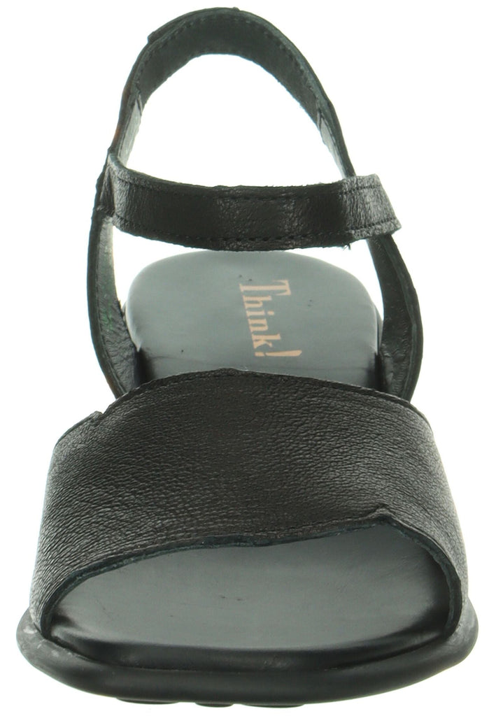 Think! Sandalen Nappaleder Schwarz