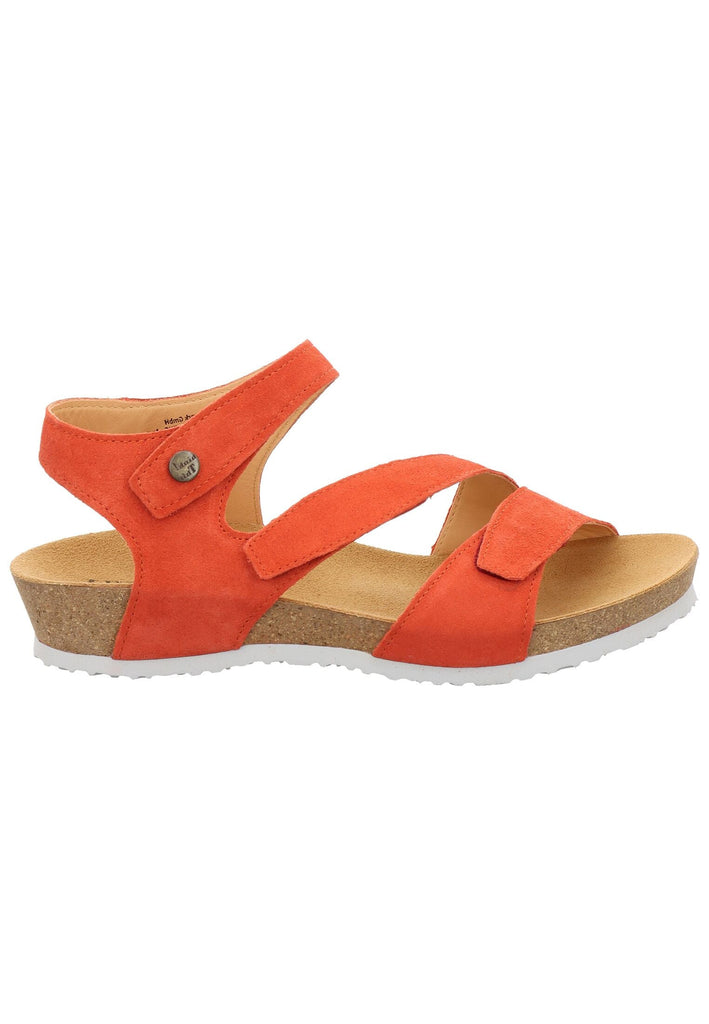 Think! Sandalen Veloursleder Scarlet