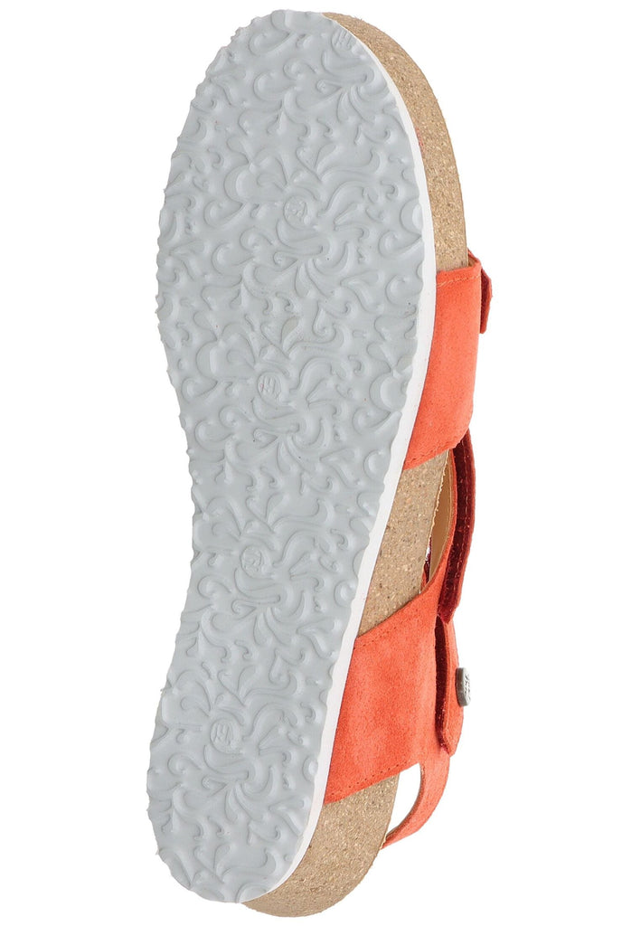 Think! Sandalen Veloursleder Scarlet