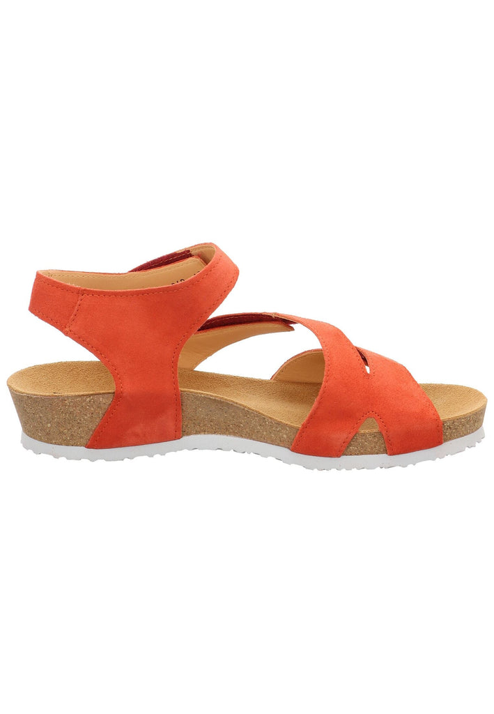 Think! Sandalen Veloursleder Scarlet