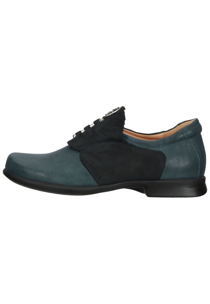 Think! Slipper Leder Blau