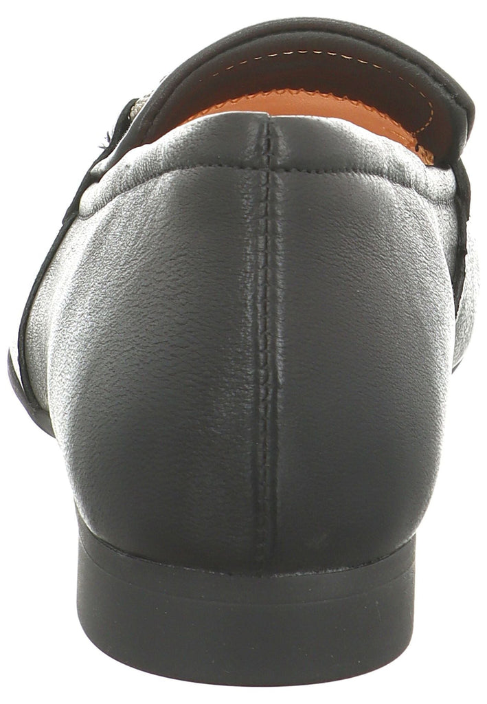 Think! Slipper Leder Schwarz