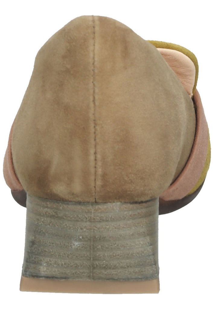 Think! Slipper Veloursleder Braun