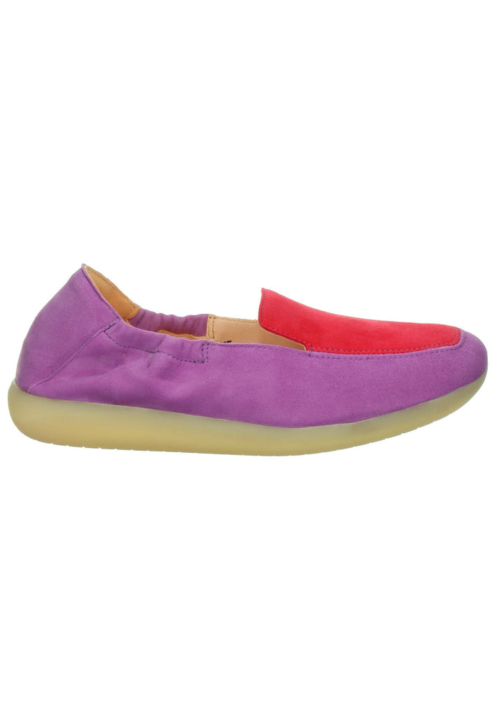 Think! Slipper Veloursleder Pink