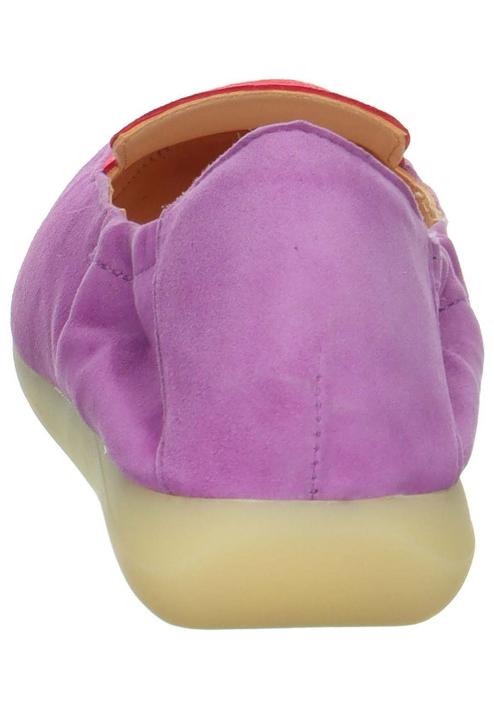 Think! Slipper Veloursleder Pink